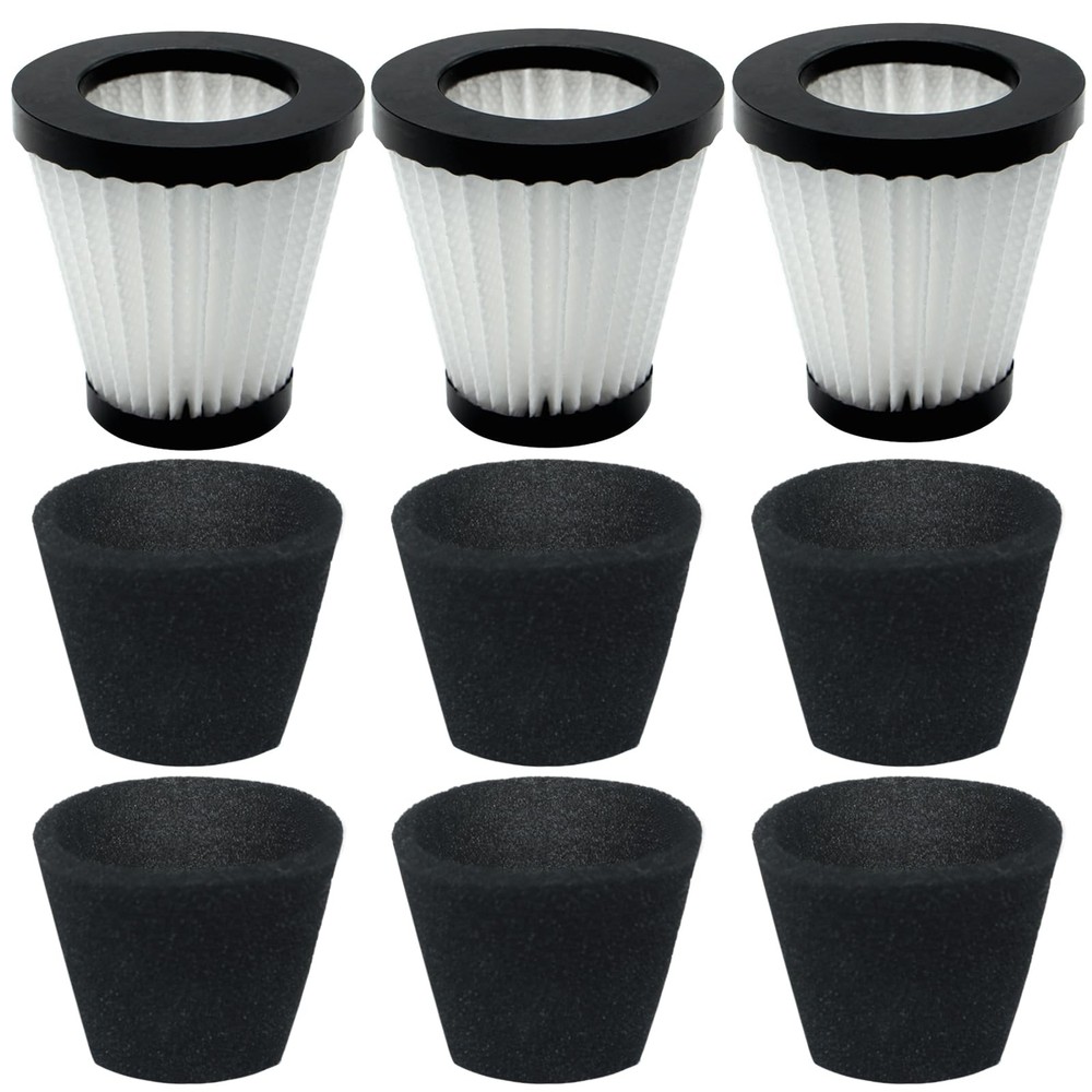 Aolleteau 3 Pack F117 Scorption Filter Compatible with Dirt White, Black