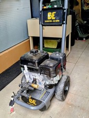 BE Powerease 225 Gas Pressure Washer 3400 PSI 2.5 GPM Wheel-Mounted
