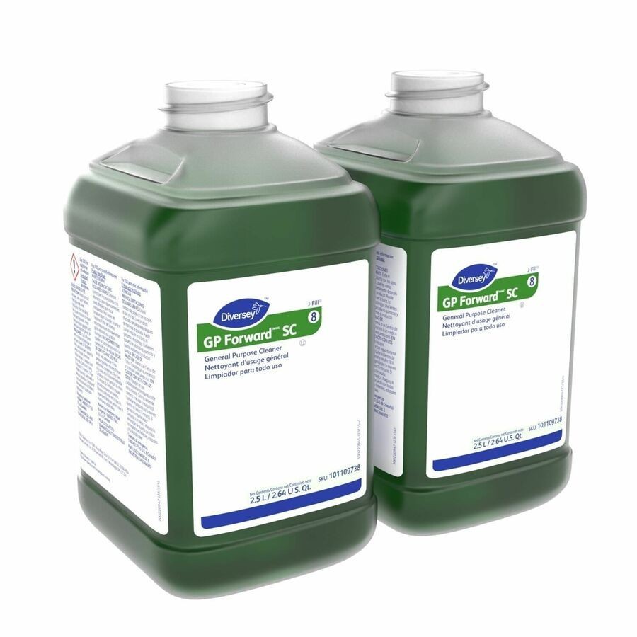 2 J-fill refills Diversey 101109738 GP Forward SC General Purpose Cleaner 2.5L