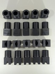 20pc 1/2″ NPT Flat Fan Sprayer Nozzles High Volume Spray Bar 70° 17 GPM