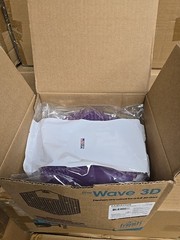 The Wave 3D Air Freshener & Urinal Deodorizer Purple Fresh Scent