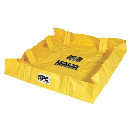 Brady Sb-Sl46 Lightweight Portable Spill Containment Berm, 4′ X 6′