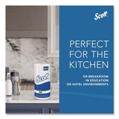 Scott 41482 1-Ply 11″ x 8.75″ Kitchen Roll Towels – White (20 Rolls/CT) New