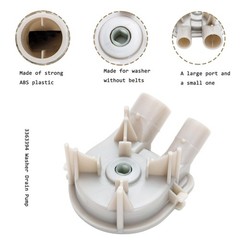 3363394 Washer Drain Pump Replacement for Kenmore Series 70 80 90. White