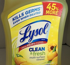 Lysol Clean & Fresh Multi Surface Cleaner Lemon Scent 1 210oz blt-SHIP SAME DAY