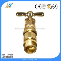 Garden Hose Quick Connector Water Qucik Connect 6 Sets, Brass