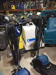 Powr-Flite M1600-3 1.5 Hp 20″ Pad 1600 RPM Burnisher W/Pad “NO SHIPPING”