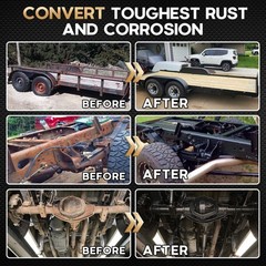 2 in 1 Ultra Rust Converter, 35 oz Car Heat-Stable Rust Conversion Paint With…