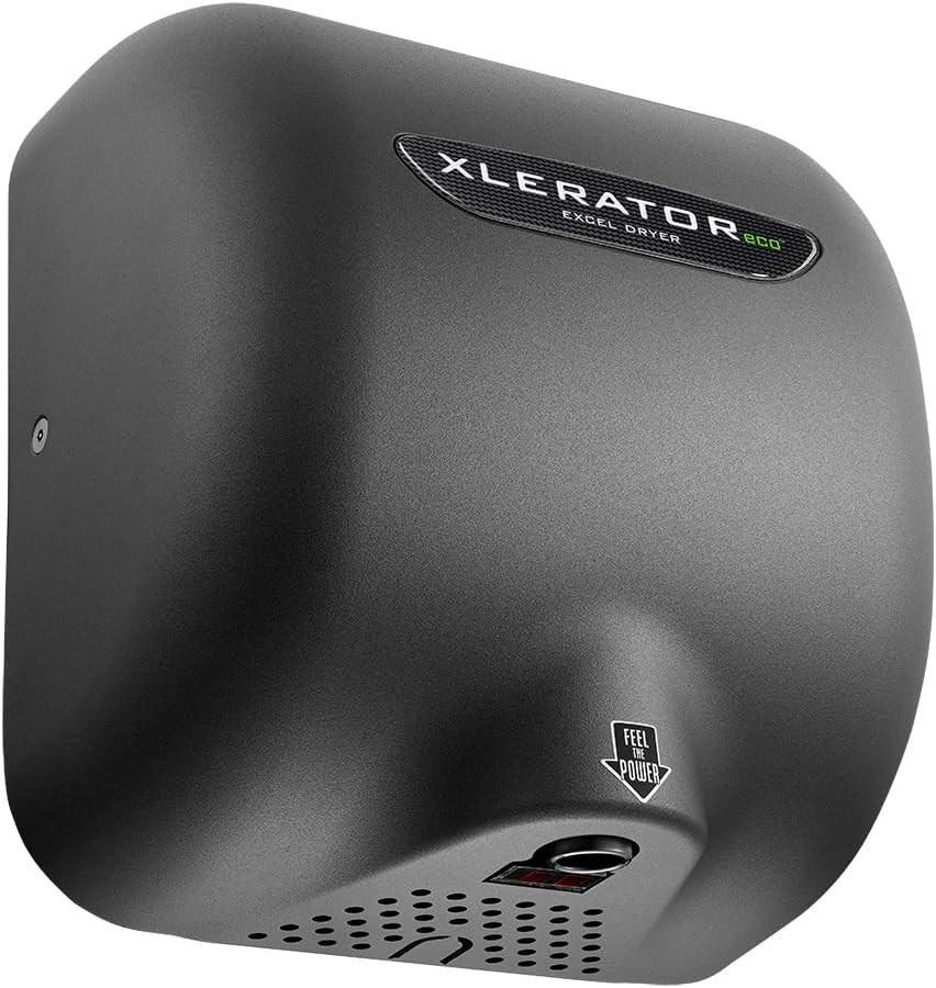 XleratorEco Automatic No Heat Hand Dryer Graphite 110-120V – 1 Each XL-GR-ECO