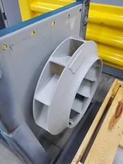 Aerovent 7.5HP Plug Fan, 165 ARR/4 CL 3, BCPL-SW. 16.5″ Impeller