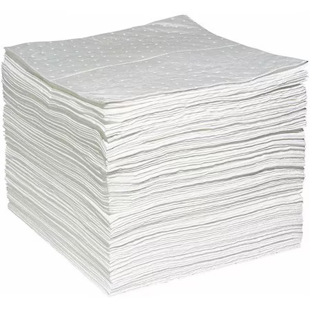 Spilltech Wpf100h Absorbent Pad, 15 In W X 19 In L, Absorbs 26.3 Gal. Per Pkg,