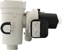 wpw10730972 W10130913 Washer Drain Pump Assembly Compatible White and Black