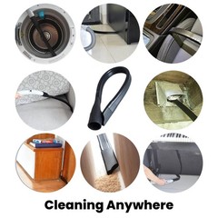 For Miele 35mm Vacuum Attachment Kit compatible with C1 C2 C3, Black