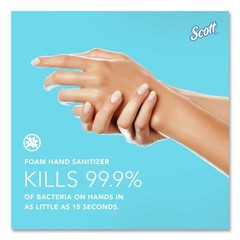 Scott 91560 1000ml Foam Hand Sanitizer Refill – Fruity Cucumber (6/CT) New