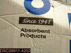 Qty =100: Oil-Dri L90850 Oil Only Sorbent Pads Heavy-Duty 15″ X 19″