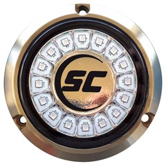 Shadow-Caster Great White Single Color Underwater Light – 16 LEDs – Bronze SHADO