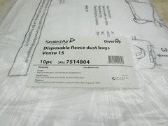 10 PACK TASKI 7514804 Disposable Fleece Dust Bags For VENTO 15