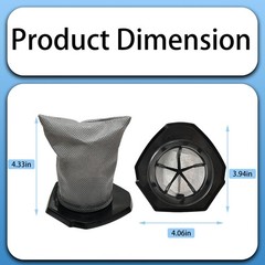 Aolleteau 6 Pack F113 HEPA Filter Replacement for Dirt Devil Simplistik Plus…