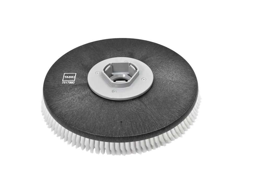 TASKI 7517860 Floor Scrubbing Brush Round Pad Driver Attachment Nylon Bristles