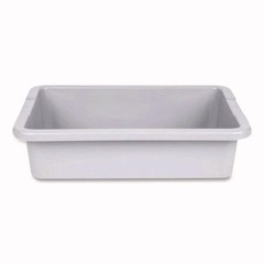 Rubbermaid Commercial 3349GRA 20″ x 15″ x 5″ Bus/Utility Tote – GRY New