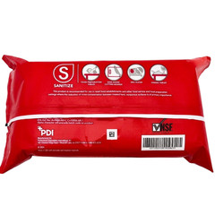 Sani Professional No-Rinse Sanitizing Multi-Surface Wipes, White 72ct 5 Pack