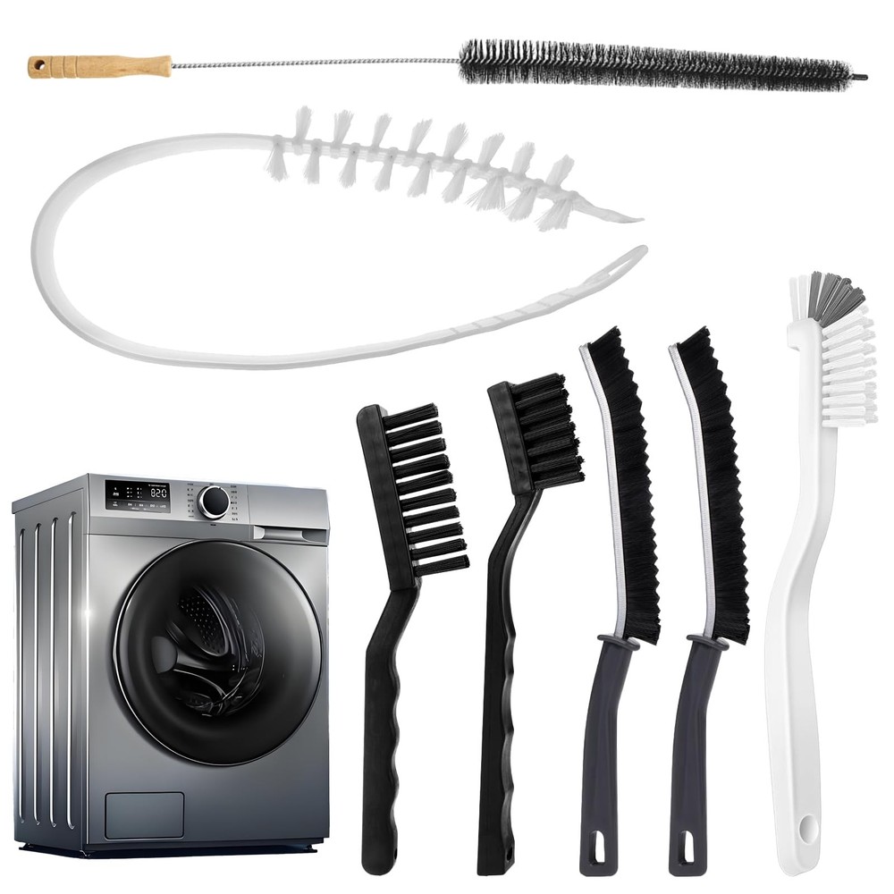 Washing Machine Crevice Cleaning Brush, 7 Pcs Supplies 7