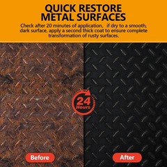 Rust Converter Metal Primer Ultra, Effective Professional Grade Water (1 Gallon)