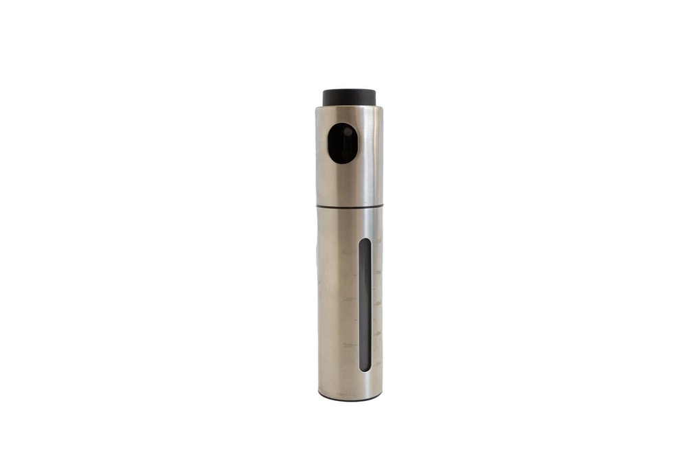 Fox Run Olive Oil Sprayer Bottle, 7″ x 1.5″ Stainless 3.4 Ounces, Silver