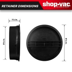Shop-Vac Large Cartridge Wet Dry Vacuum Filter