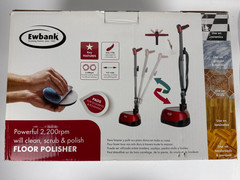 Ewbank EP170 Floor Polisher 2200 RPM Scrubber Buffer 9.5in Pads Open Box