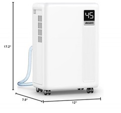 30 Pint Dehumidifier for Basement, 2500 Sq. Ft Dehumidifiers for Home with Dr…