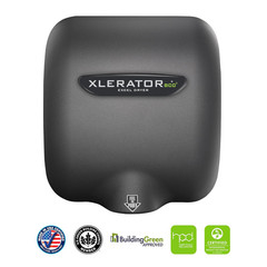 Excel Dryer XL-GR-ECO Hand Dryer Textured Graphite Cover 110-120V