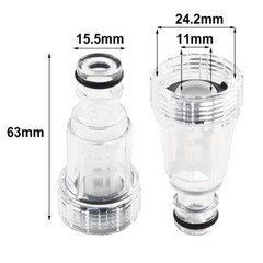 Water Inlet Filter Transparent plastic Replacement tool Parts Accessories