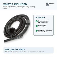 All Parts Etc. 6 Ft Replacement Vacuum Hose For Kirby G Series G3 G4 G5 G6