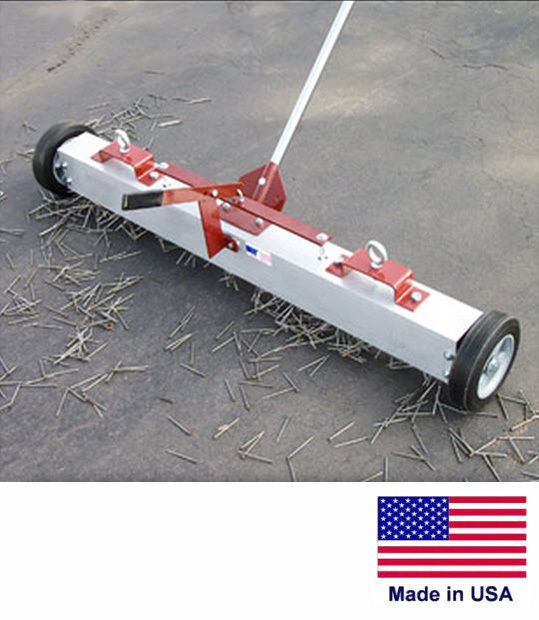 MAGNETIC SWEEPER with Load Release – Commercial/Industrial – 48″ Cleaning Path