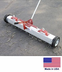 MAGNETIC SWEEPER with Load Release – Commercial/Industrial – 48″ Cleaning Path