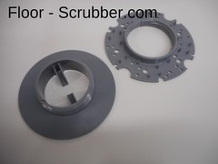 Big Mouth Malish 792450 Grey Floor Machine Pad Retaining Clip Advance 56393567