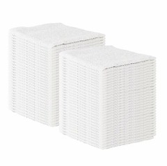Bulk 60 Pack of Terry Towels – All Purpose Cleaning Grade Rags – 14 x 17 White