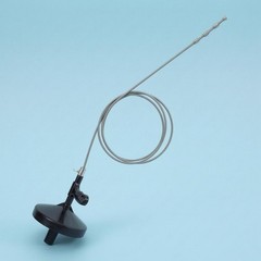 Manual Drain Unclogger ABS Plastic Crank Drain Auger Extended Reach for Toilet