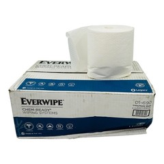 6 Rolls Everwipe Dry Wipes 12″ x 12.5″ Sheets 90 Wipes/Roll