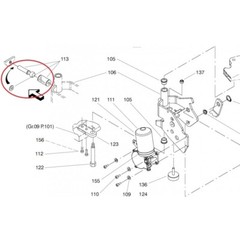 Taski 4122910 Buffer Assembly for Combimat Swingo 3500 2500