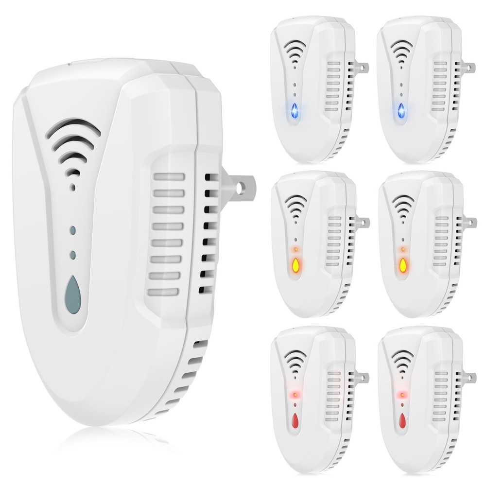 Bectine 2026 Upgraded Version Ultrasonic Pest Repeller 6 Pack Mouse Repellent