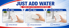 3X Density Magic Sponge Eraser, 100 Pack Melamine Sponge Cleaning Eraser Bulk,