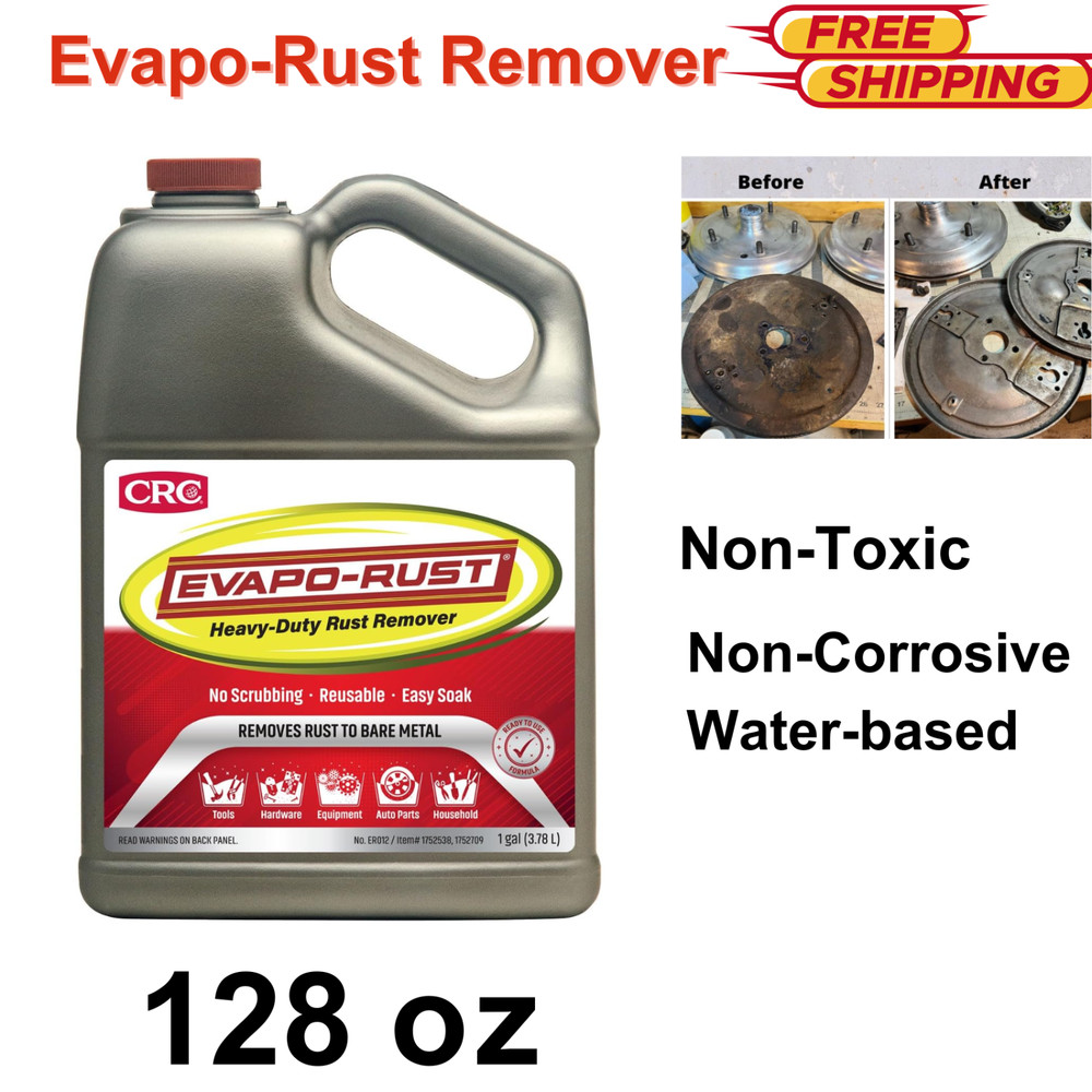 ER012 Super Safe 128 oz, Non Toxic Rust Remover Auto Parts, Hardware, Antiques