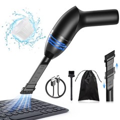 Hayousui 4.3Kpa Keyboard Vacuum Cleaner Mini：Handheld Computer Black