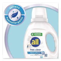Dial 47430 34 oz Bottle Liquid Fabric Softener – Fragrance Free (6/CT) New