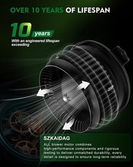 Szkaidag Hvac Heater Blower Motor Fan Cage Fits For-Honda Cr-V 2012-2016 Civic