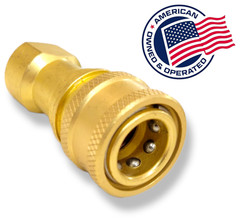 Brass Female Quick Disconnect QD 1/4″ Carpet Cleaning Extractor Wands & Hose