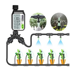 6pcs 1/4 Inch Drip Irrigation Tubing to Faucet/Garden Hose Adapter Drip…