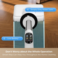 HABIUBIU Wet Dry Vacuum Cleaner, Cordless Mop Combo White A30 Air 02